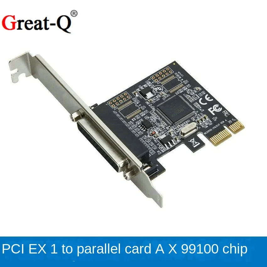 

PCI-E parallel port card 25 pin lpt port printer interface PCIE printer card desktop host expansion parallel port