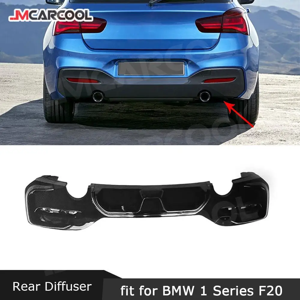 Abs Paraurti Posteriore Diffusore Labbro Per Bmw Serie 1 F20 M Sport M135I M140I 2015 2016 2017 2018 O-O / Oo-Oo Spoiler Posteriore