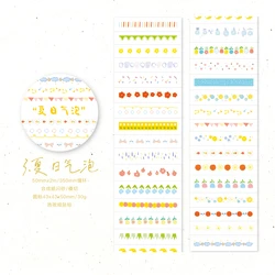 Aesthetic Washi Tape Set for Scrapbooking and Decorative Stationery (I)