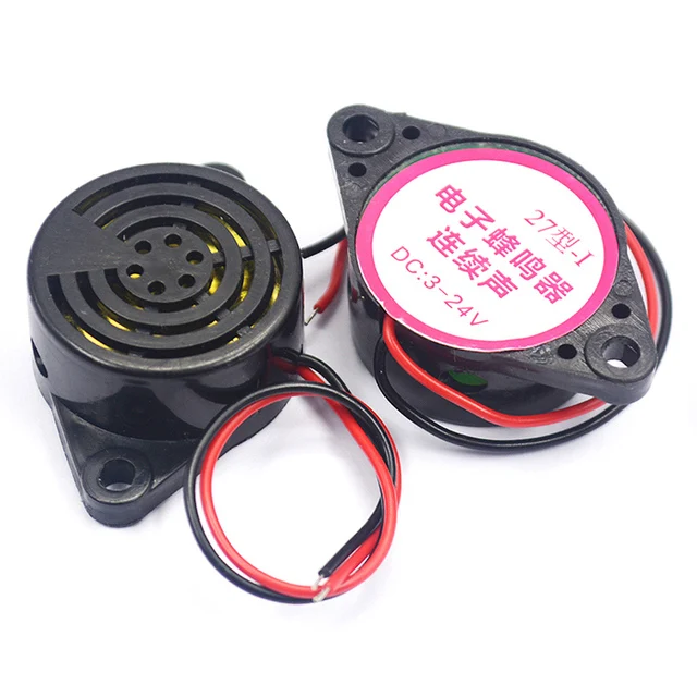 宇宙音出品 SFM-27 3-24V 12V 95DB Active buzzer High-decibel Electronic