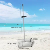 Discover Beach combing Companion Stainless Steel Shark Tooth Sifter With Collapsible Design Anti Rust Metal Spade For Digging 1