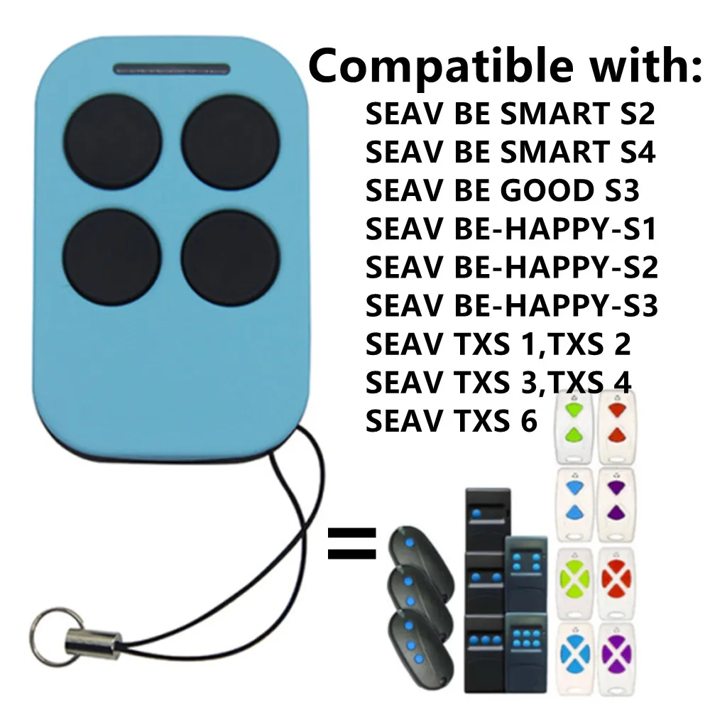 SEAV Telecomando Be SMART S2 433.92MHz Bicanale – Ricambio Originale Per Apertura Cancello, Mod. SAP 3900080900 - 2