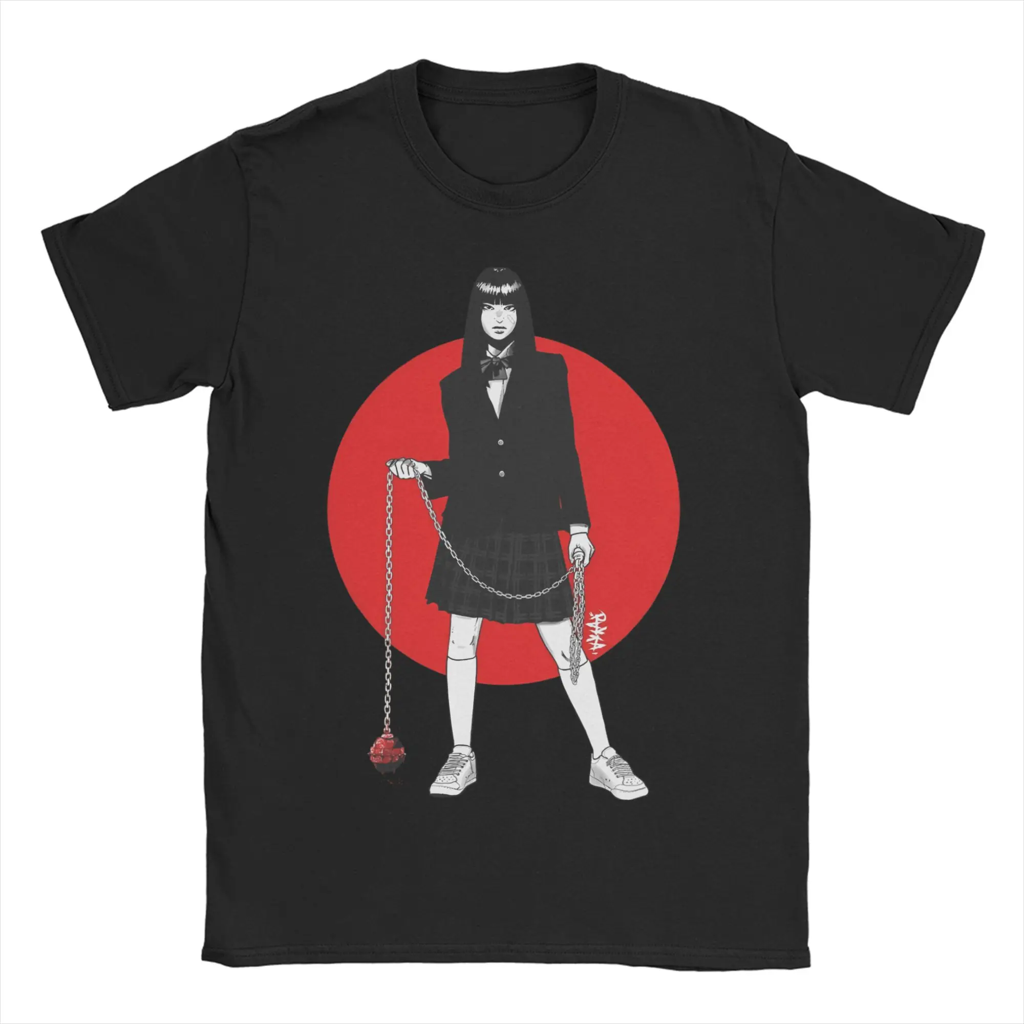 Männer Gogo Yubari Kill Bill T Shirts Anime Baumwolle Kleidung Neuheit Kurzarm Runde Kragen Tees Neue Ankunft T-Shirt