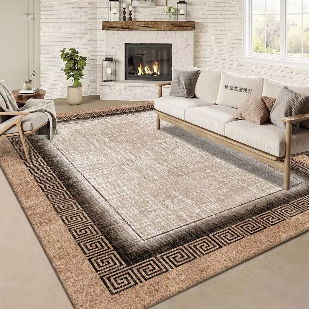 Retro Simple Fluffy Carpet 2