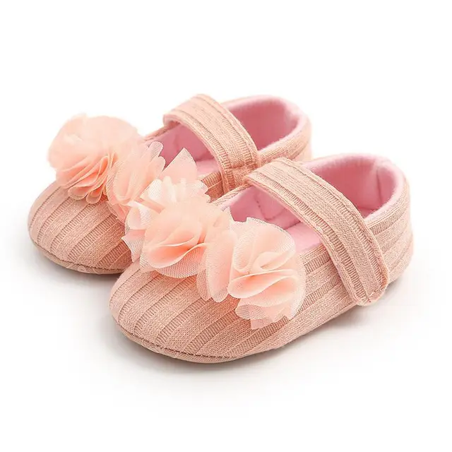 Baby Girls Cotton Shoes Retro Spring Autumn Toddlers Prewalkers Cotton Shoes Infant Soft Bottom First Walkers 0-18M F2-R