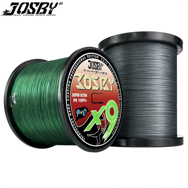 JOSBY 9 Strands Multifilament PE Braided Fishing Line 500M 300M 1000M 100M  Super Strong Japanese Sea Seawater Smooth Wire Pesca - AliExpress