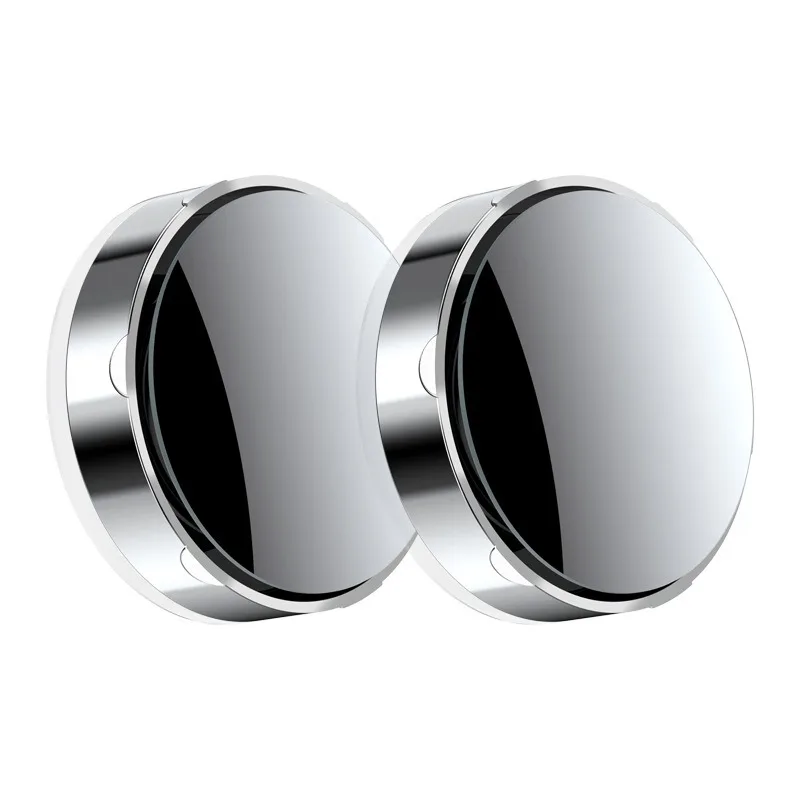 Frameless 360° HD Blind Spot Mirror - Adjustable Convex Car Rearview, Wide-Angle Accessory for Reverse  Parking  Safety