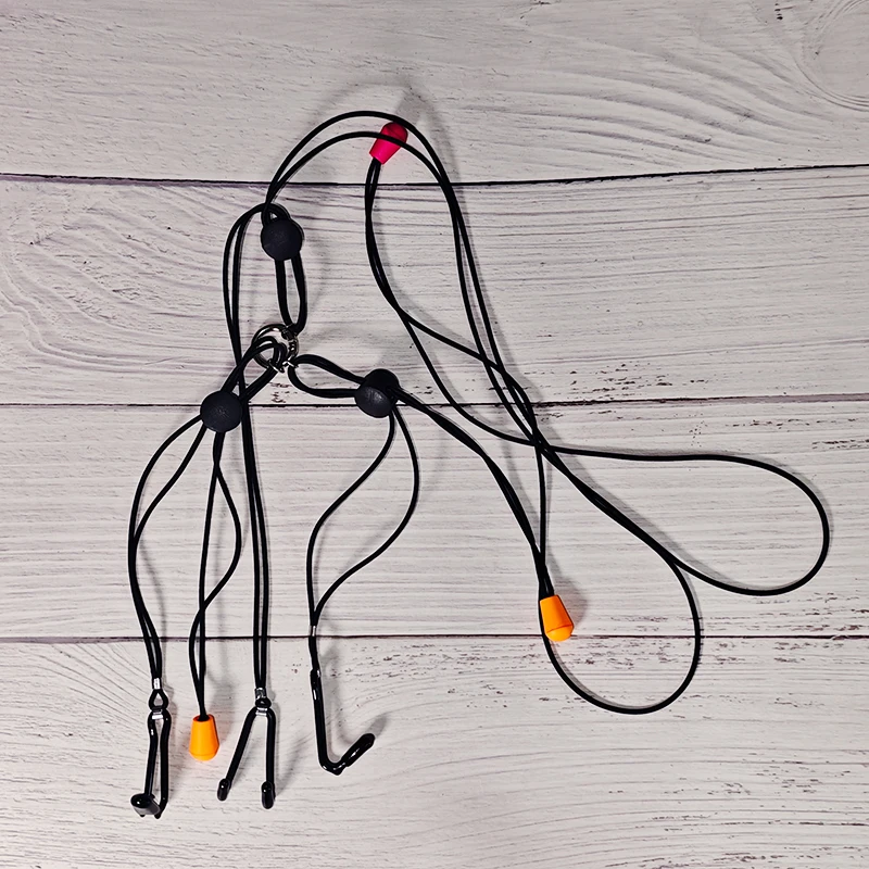 Tripple Direction Nose Hook Adult Playing Raise Black Play Face Force Hook Up Sex Toy Accessories Elastic String Adjustable Tool