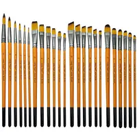 6pcs Professional Paint Brushes Set Artist Paintbrushes For Acrylic Oil Watercolor Acrylic Painting For Body Face Rock Canvas 1