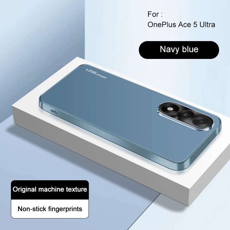Luxury Matte Metal Lens Frame Shockproof Bumper Case - Premium Back Cover