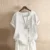 M-5XL Oversize T-shirt Top Women 2023 Summe Loose White Blouse Vintage Pullover Shirts Tees Elegant Female Clothing Y2k Crop Top 9