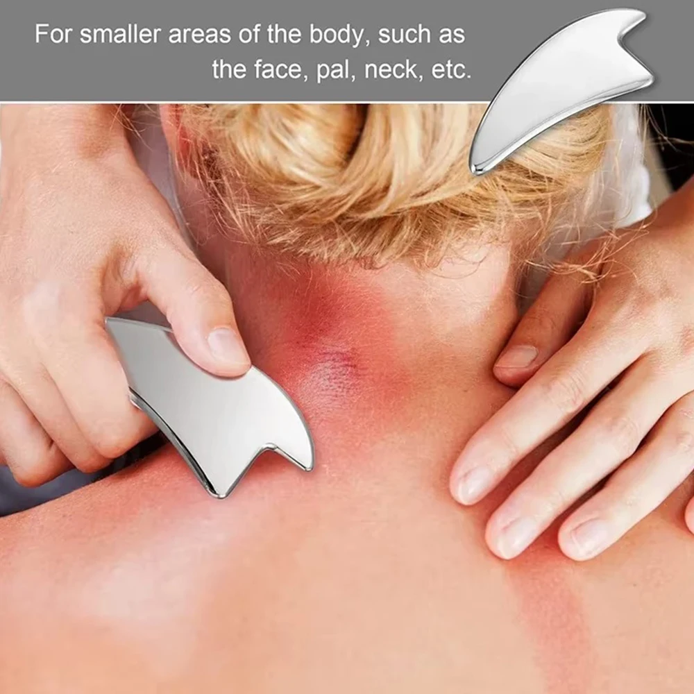 Professional Stainless Steel Gua Sha Tools Deep Tissue Release Therapy IASTM Scraping Board Myofascial Massagers gua sha board,massage tool