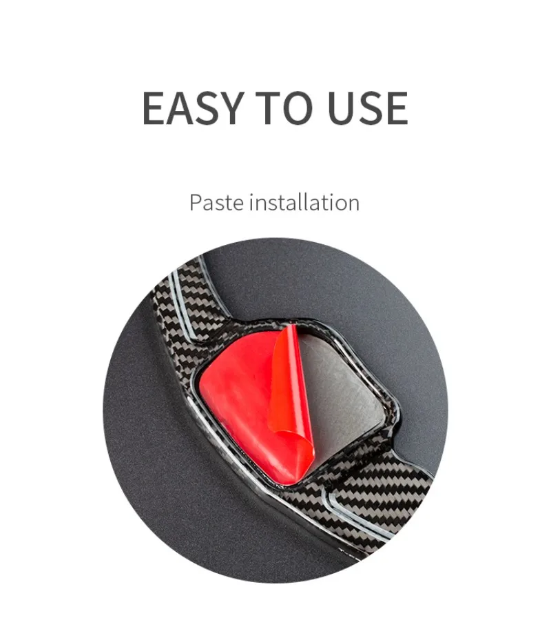 T-carbon Real Carbon Fiber Steering Wheel Paddle Shift Extension Shifters For Audi A5 A6 A8 S8 S5 S6 Q5 RS6 Q7