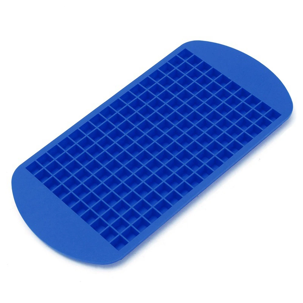 Mini 160-cavity Silicone Tray Wiskey Square Mold Cocktails