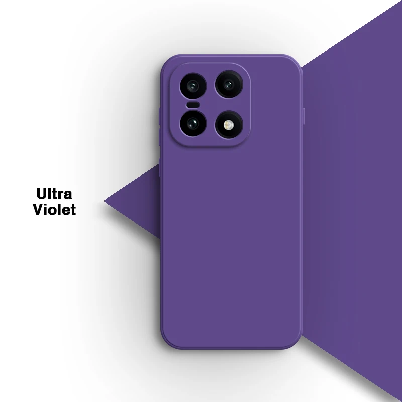 Luxurious Soft Silicone Phone Case with Lens Protection and Internal Flocking Design