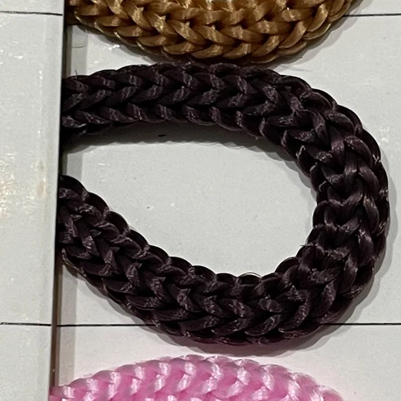 Vibrant 4mm Nylon Crochet Cord for Hand-Woven Macrame and Bracelets – Multiple Length Options