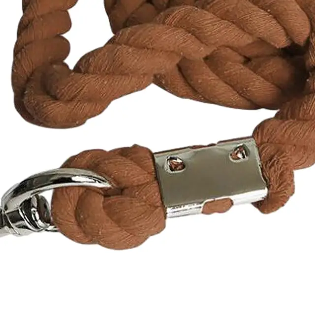 300cm Cotton Weave Equestrian Rein Halters Heavy Duty Leading Rope Halter Equipment for Horses & Livestock 5