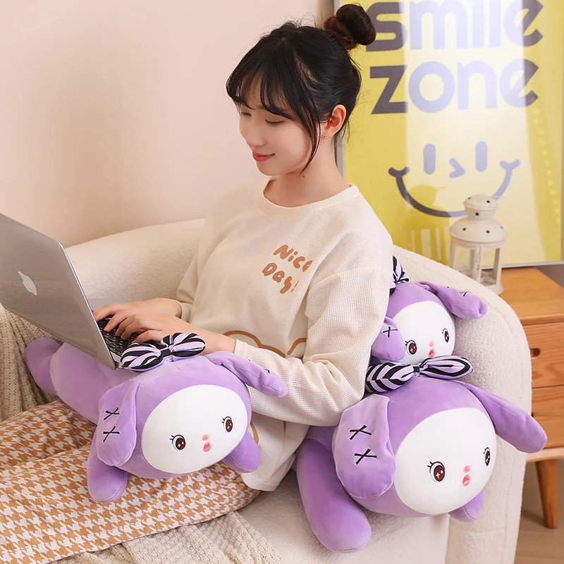 50/70cm Kawaii Purple Magic Rabbit Plush Pillow Toy Cute Stuffed Animals Bunny Plushies Cushion Doll Anime Soft Peluches Toys