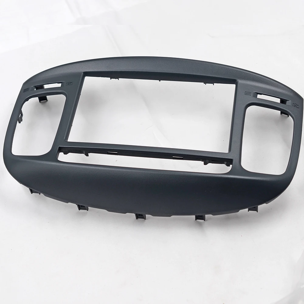 Radio Frame 2Din Car Radio Fascia for HYUNDAI Accent 09-12 DVD Stereo Frame Plate Adapter Mounting Dash Installation Bezel Trim Kit