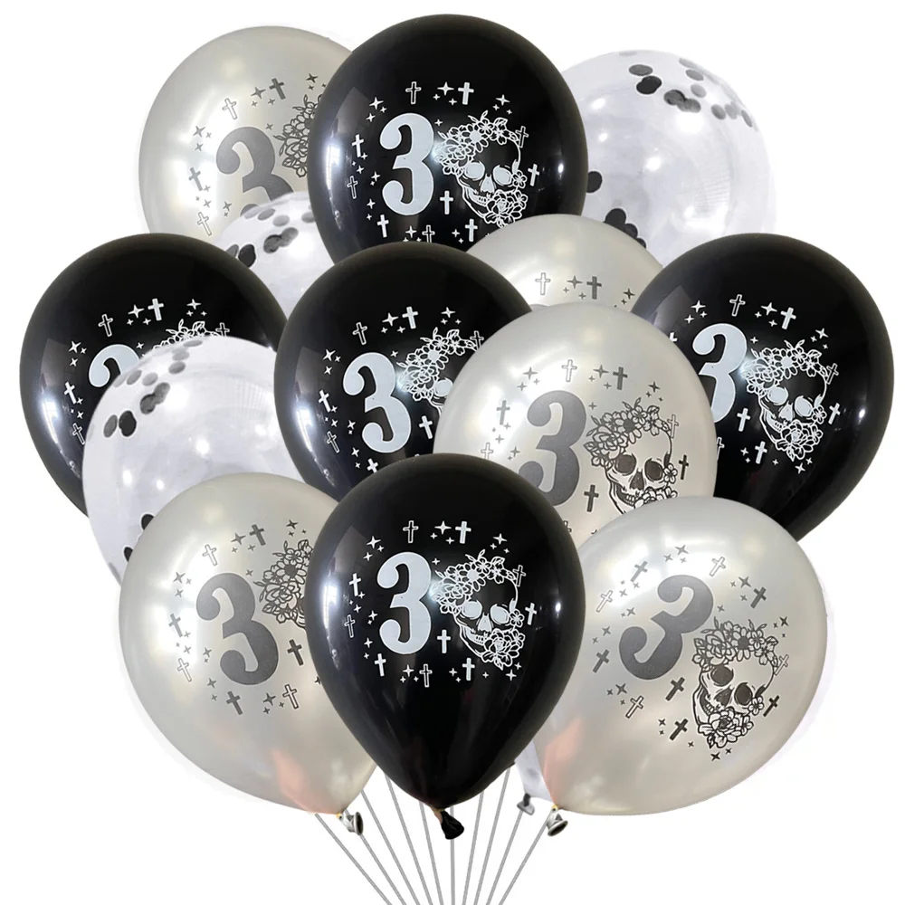

15pcs Black 30th Birthday Decorations Rip to My 20s Balloons Funeral for My Youth Party Supplies RIP Twenties Bday for Men Women