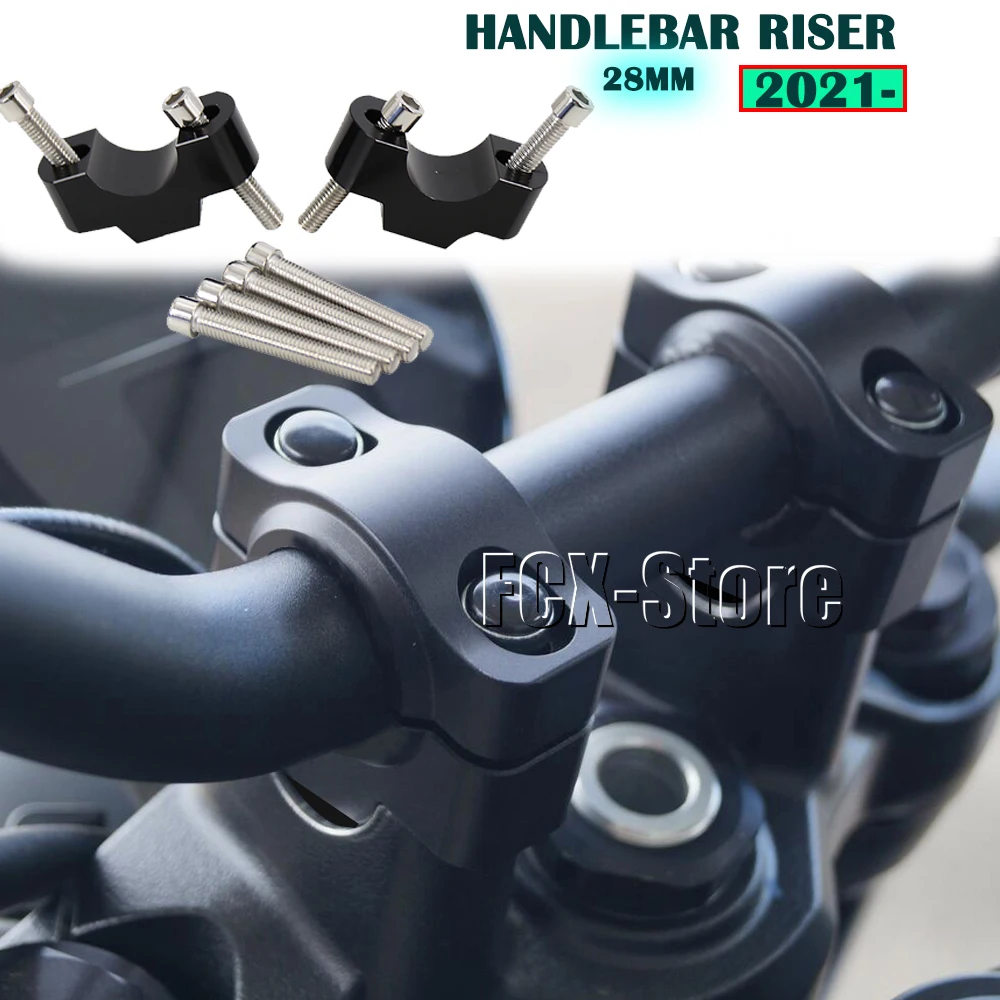 Per Trident 660 Manubrio Riser 28Mm Drag Handle Bar Clamp Extend Adapter 2021 New Motorcycle