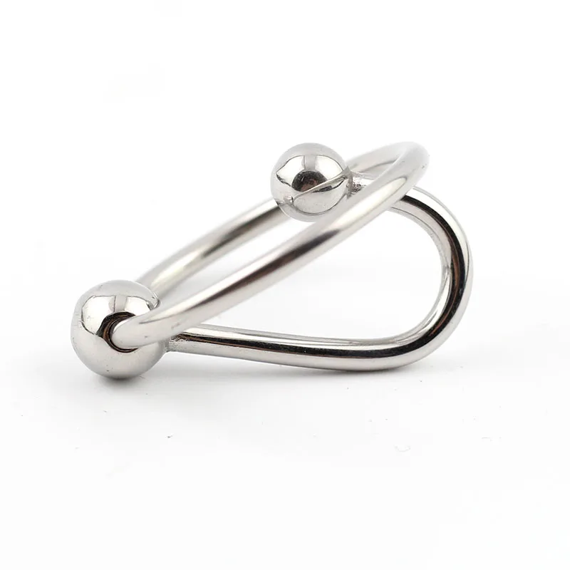 Silicone Urethral Dilator Urethral Dilator Urethral Plug With Glans Rings Sex Toys For Men Trap Your Cock Head In Ruthless Stainless Steel Sound Stopper Cathreter Dilator
