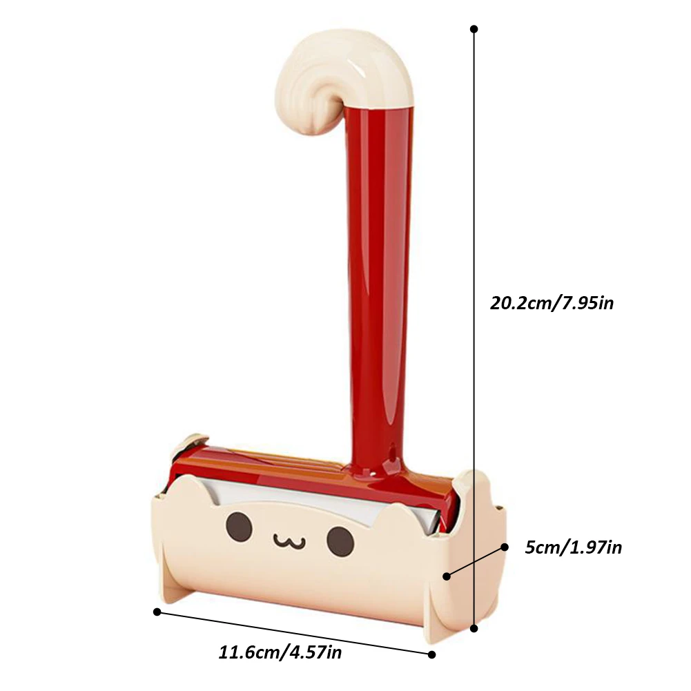 1Pc Pet Hair Removal Roller Dust Cleaning Tape Clothing Lint Remover Roller Sticky Paper Hair Removal Home Supplies