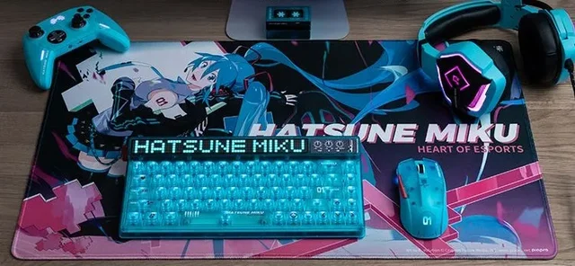 初音ミク キーボード moeyu公式 Moeyu Hatsune Miku Heart of Esportsシリーズメカニカルゲーム