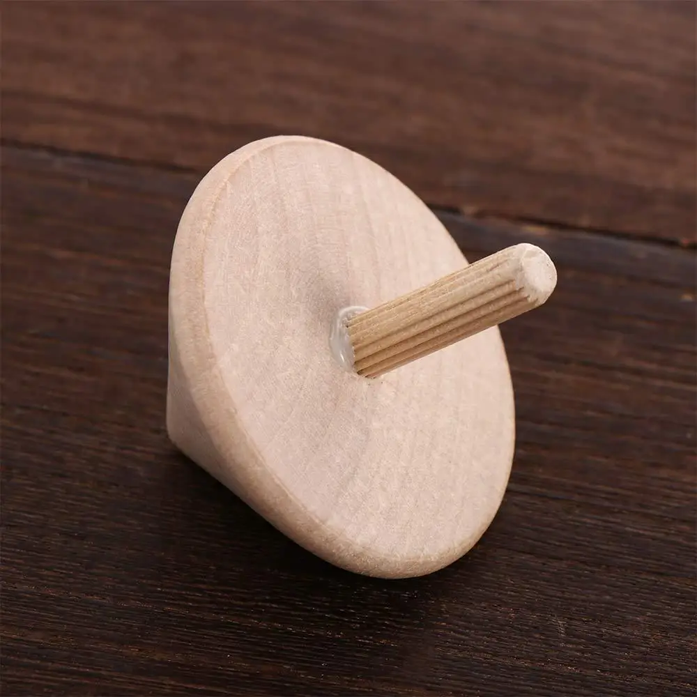 

Toy Kids Toy For Children Peg-Top Desktop Wooden Spinning Tops DIY Gyroscope Toys Wooden Rotate Gyro Gyro Toys