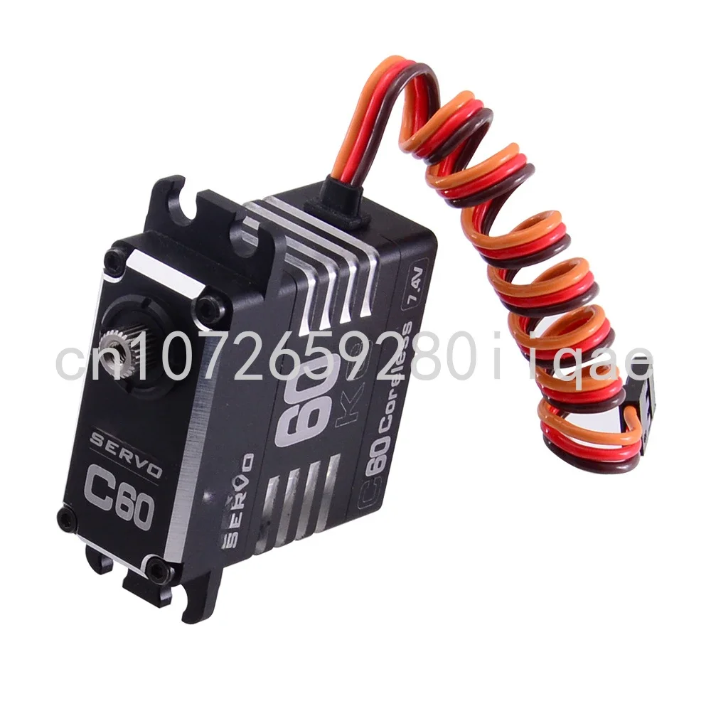 

All Metal Shell 87g 62kg High Torque High-pressure Metal Toothed Car Hollow Cup Steering Gear