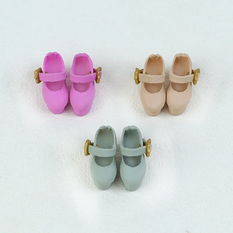 2Pcs 1:12 OB11 Nette Prinzessin Perle High Heel Puppe Klassische Schuhe Anzug Für Ob11 1/12 Bjd Abnehmbare Puppe Gsc DOD Puppe Zubehör – Detail 7