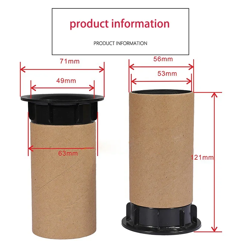 polegadas canal do guia 2 pces 03