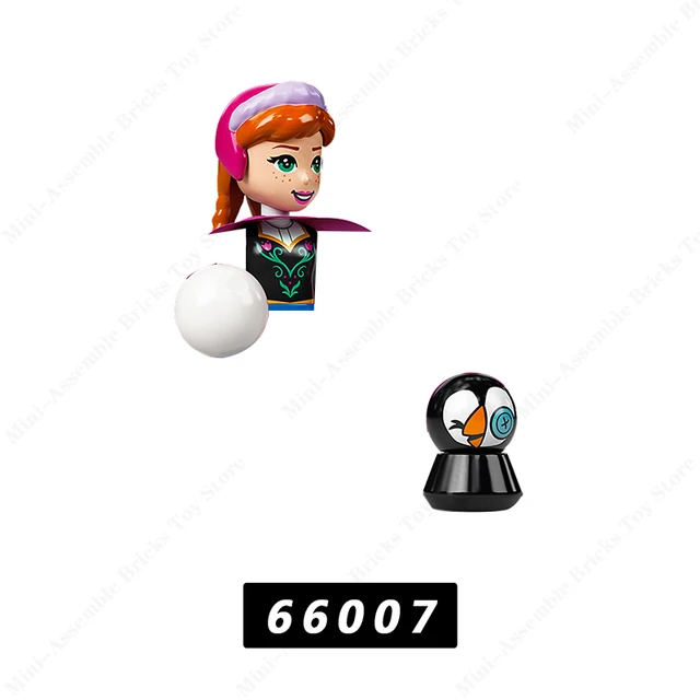 Disney Mini Action Toys Figures Building Blocks Cartoon Toy Story Mickey Mouse Winnie The Pooh Frozen Stitch Donald Duck Bricks 66007