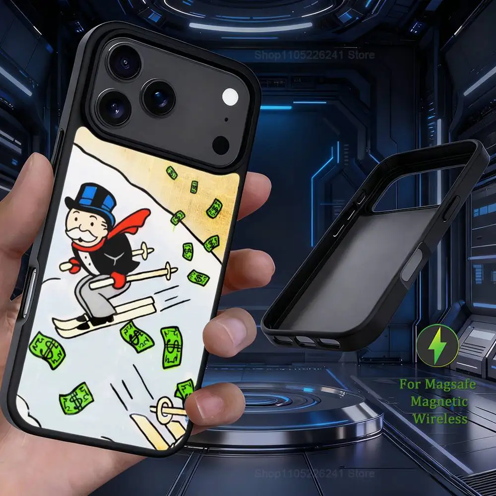 Luxury Magnetic Wireless Charging Phone Case