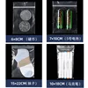 100Pcs Self Sealing Zip Lock Bags,Plastic Jewelry Storage Bags ,Food Storage Reclosable Poly Clear Packaging Bags 5