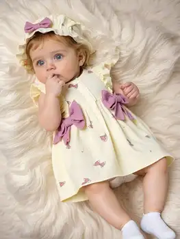Bow Ruffle Baby Dress 3