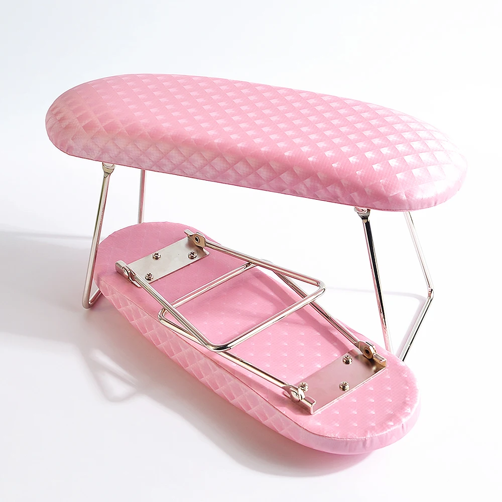 Plaid Waterproof Leather Hand Pillow Arm Rest Cushion Nail Art Wrist Support Pad Soft Pillow Stand for Manicure Salon nail art hand pillow nail arm rest nail hand rest