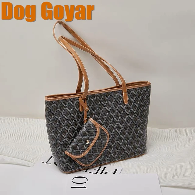 Dog Goyar bag Big Shoulder Bags A+++ Leather Tote Bag Large