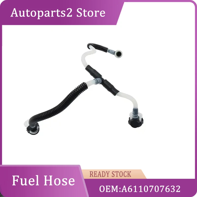 Car Fuel Overflow Return Pipe Hose 6110707632 A6110707632 for Mercedes Benz Vito W639