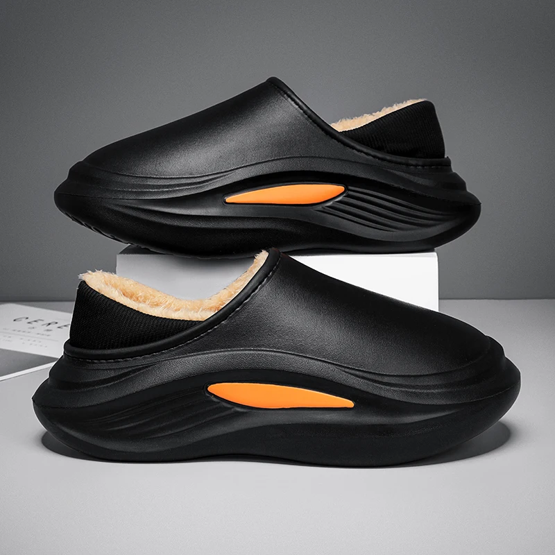 Winter Plush Unisex Unisex Home Sandals Men Women couple Orginal Indoor Flat Shoes Soft Fashion High Quality Non Slip Bedroom