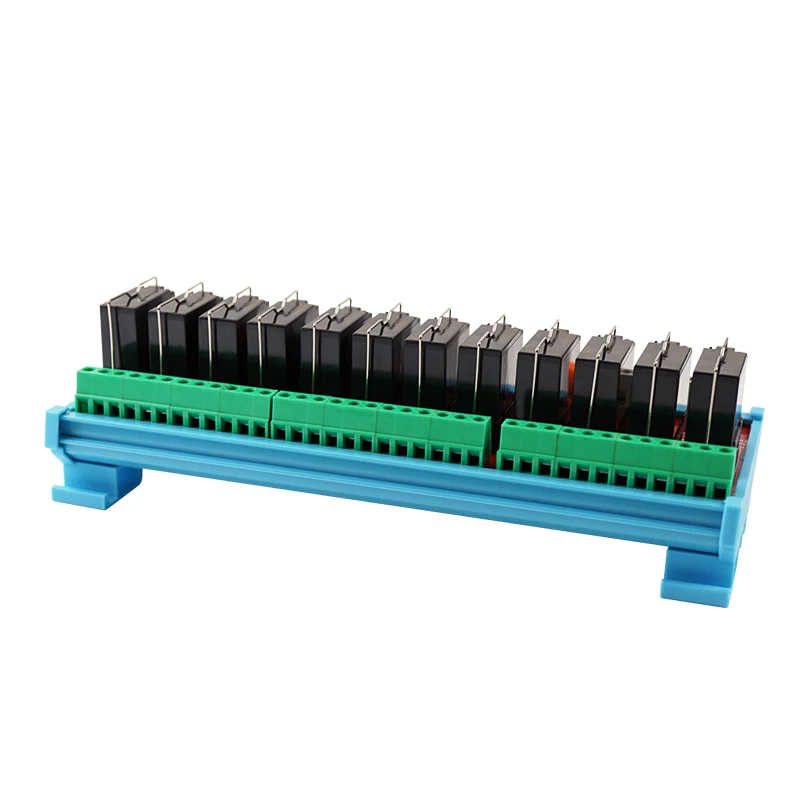 

Релейный модуль 1NO 1NC, 12 каналов, реле 24VDC, защита от помех для контакторного цилиндра