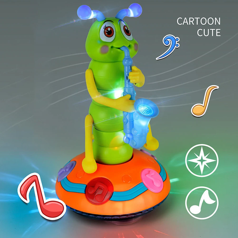 Musical Light Toy Early Learning Toy Electric Animal Toys Battery Powered Interactive Toy Cultivate Imagination for Kid Children 3