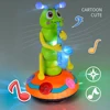 Musical Light Toy Early Learning Toy Electric Animal Toys Battery Powered Interactive Toy Cultivate Imagination for Kid Children 3