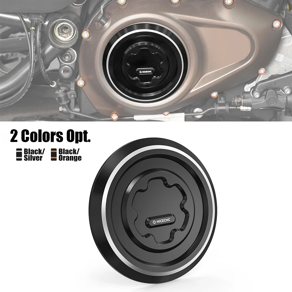 NICECNC Für Harley Sportster RH1250S 2021-2024 Rechte Derby Kupplung Primäre Abdeckung Nightster RH975 2023-2024 Pan America 2021-2024