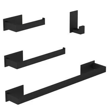 Self-Adhesive Bathroom Hardware Set 1