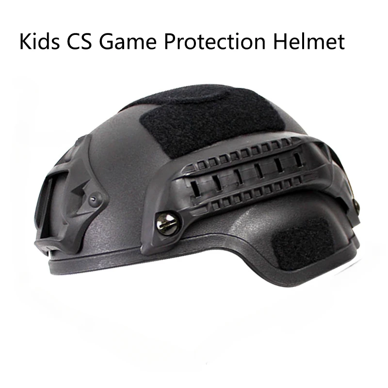 

Tactical Kids MICH2000 Helmet CS War Gaming Cosplay Outdoor Sports Head Protector Combat Safety Security Protective Gear