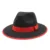 2022 New British Style Felt Jazz Fedora Hats Men Women Wide Brim Gentleman Formal Panama Cap Party Trilby Dress Hat 10