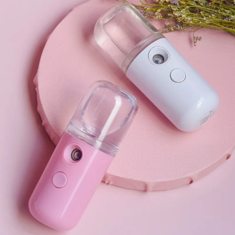Spray Moisturizing Instrument Face Humidifier Mini Portable Portable Charging Beauty Instrument Cold Spray Machine Face Steamer 1