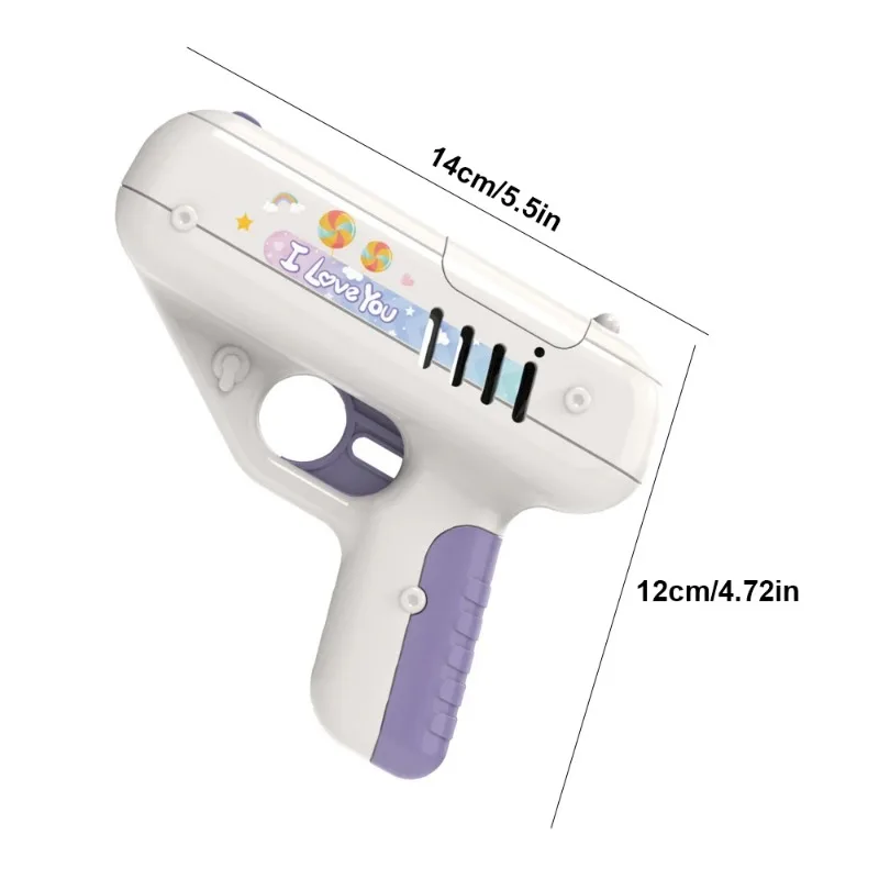 Candy Gun Toy Love Surprise Lollipop Gun Gift For Boy Friend Girl Friend Kids Christmas