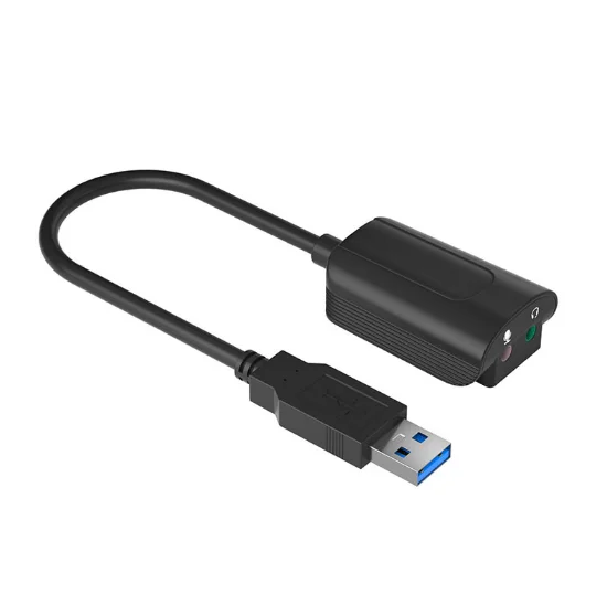 

Звуковая карта USB 7,1-подходит для компьютерных игровых консолей, ТВ проекторов, внешних звуковых карт «подключи и работай»